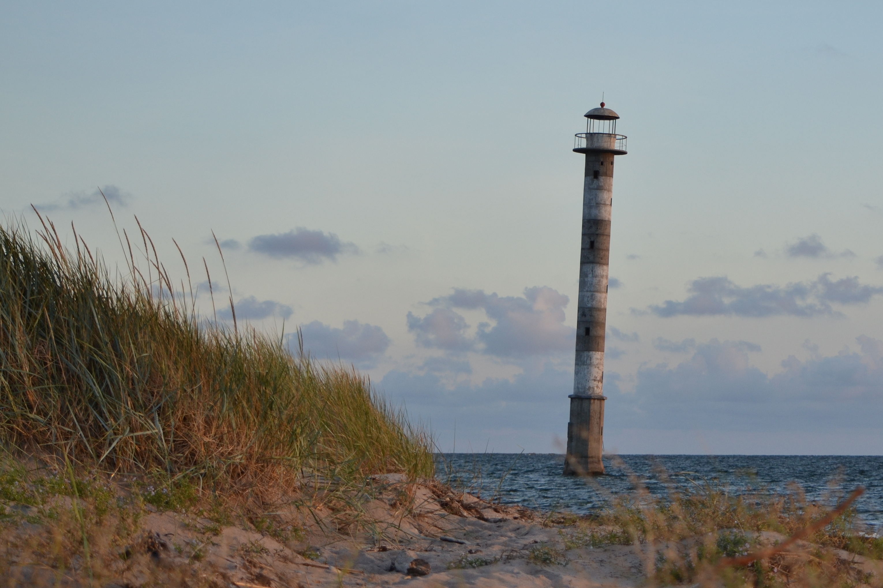 Breathtaking view of the Kiipsaare Lighthouse