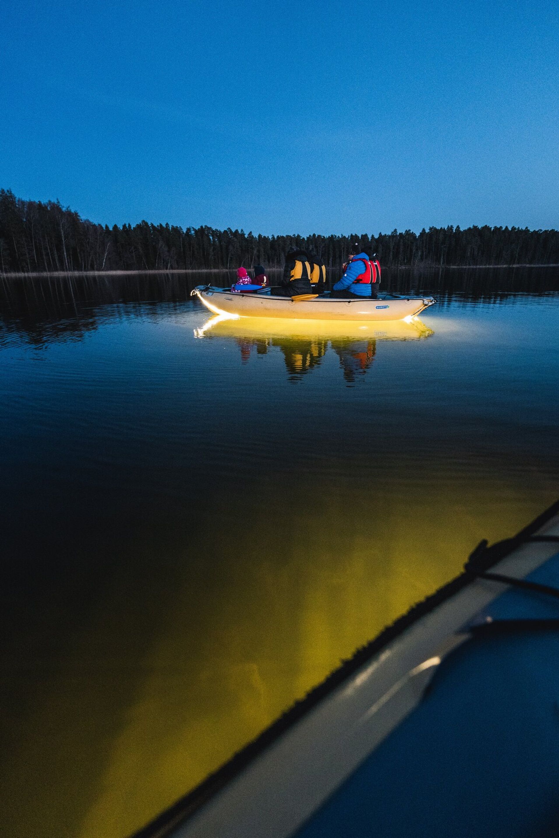 Valguspaadimatk Koorküla Valgjärvel