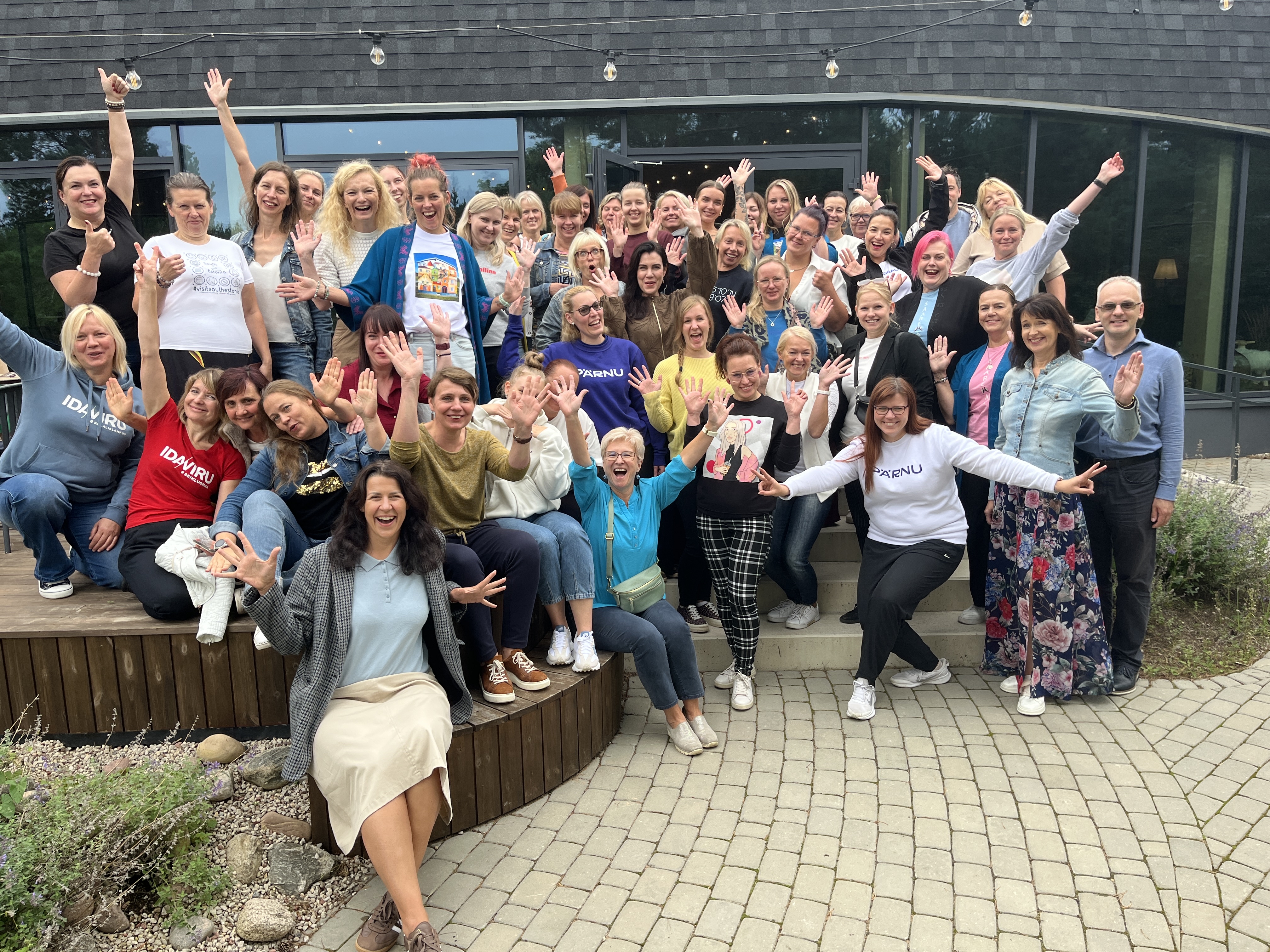 Group photo of DMOs and Visit Estonia