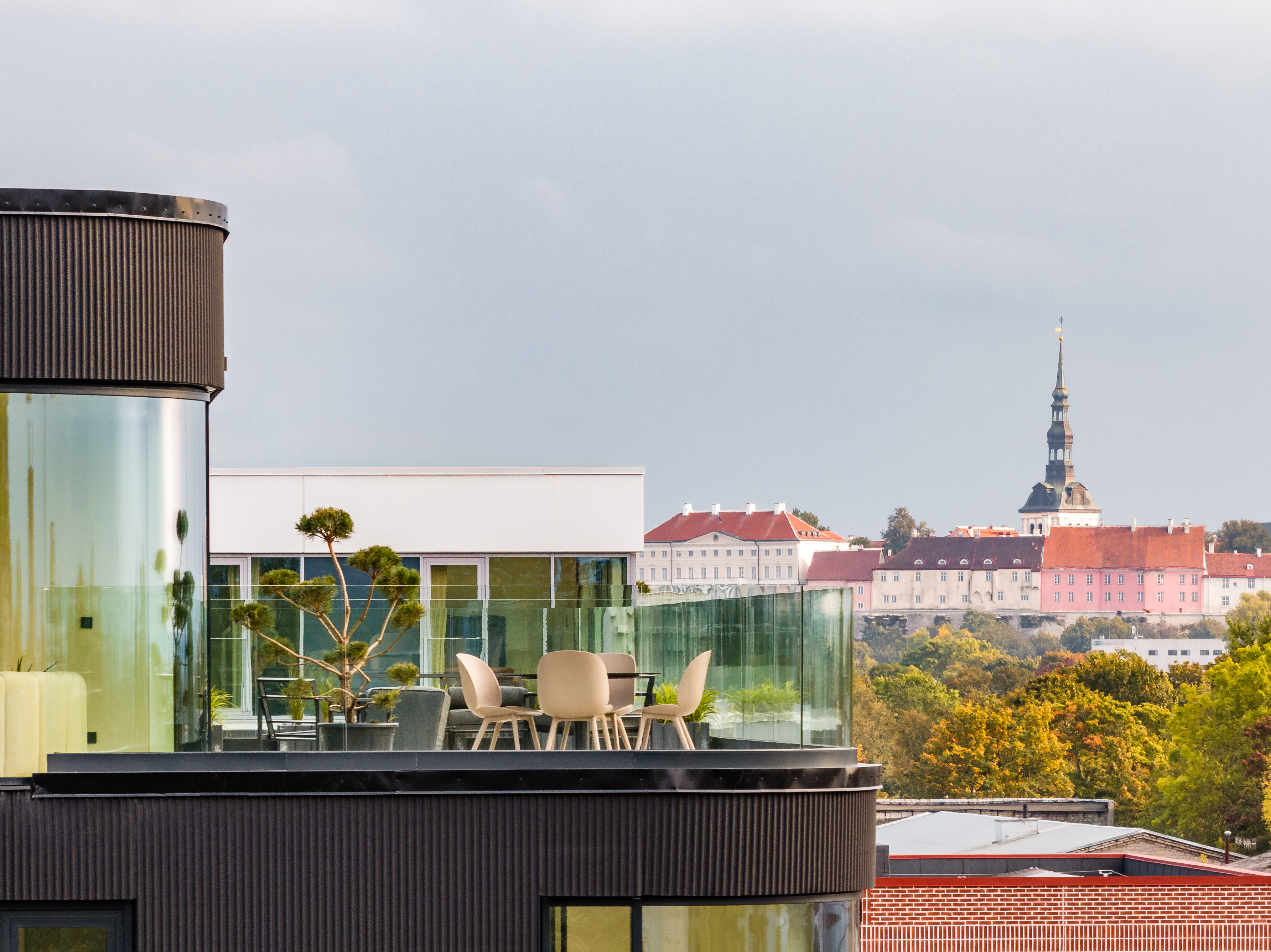 Vaade Volta kvartalile ja vanalinna majadele