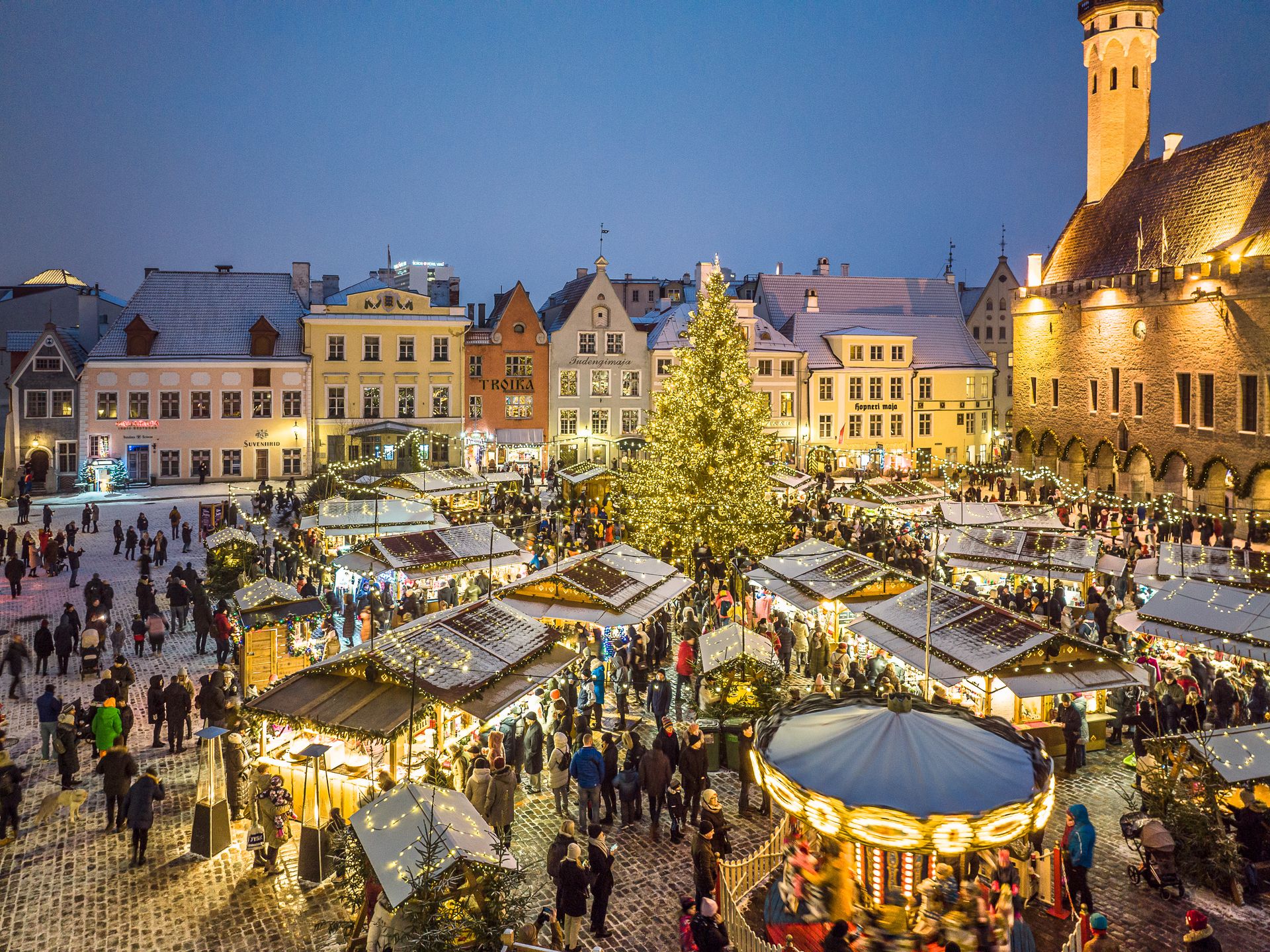 Der Tallinner Weihnachtsmarkt