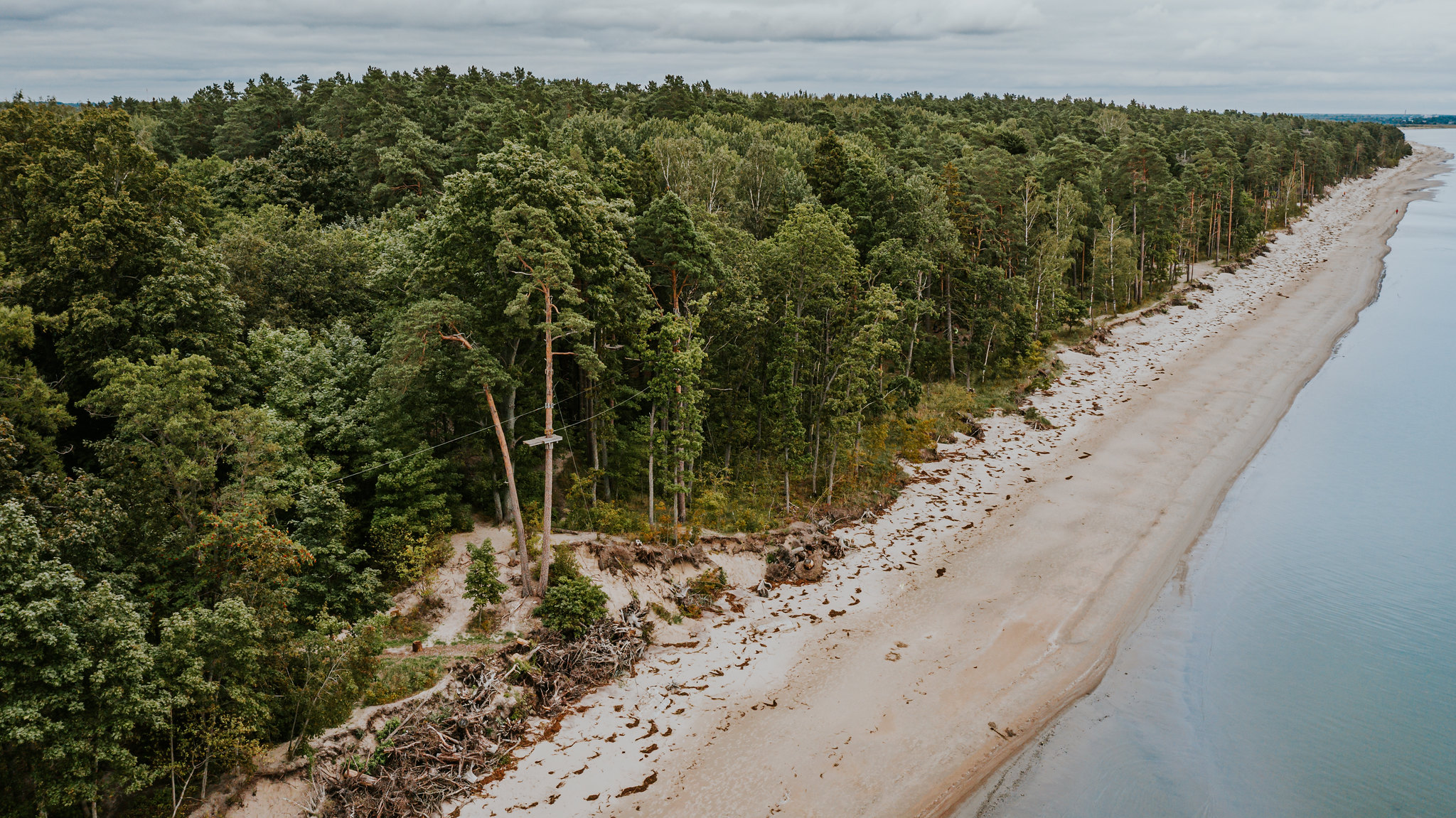 Valgerand Beach in Pärnu County