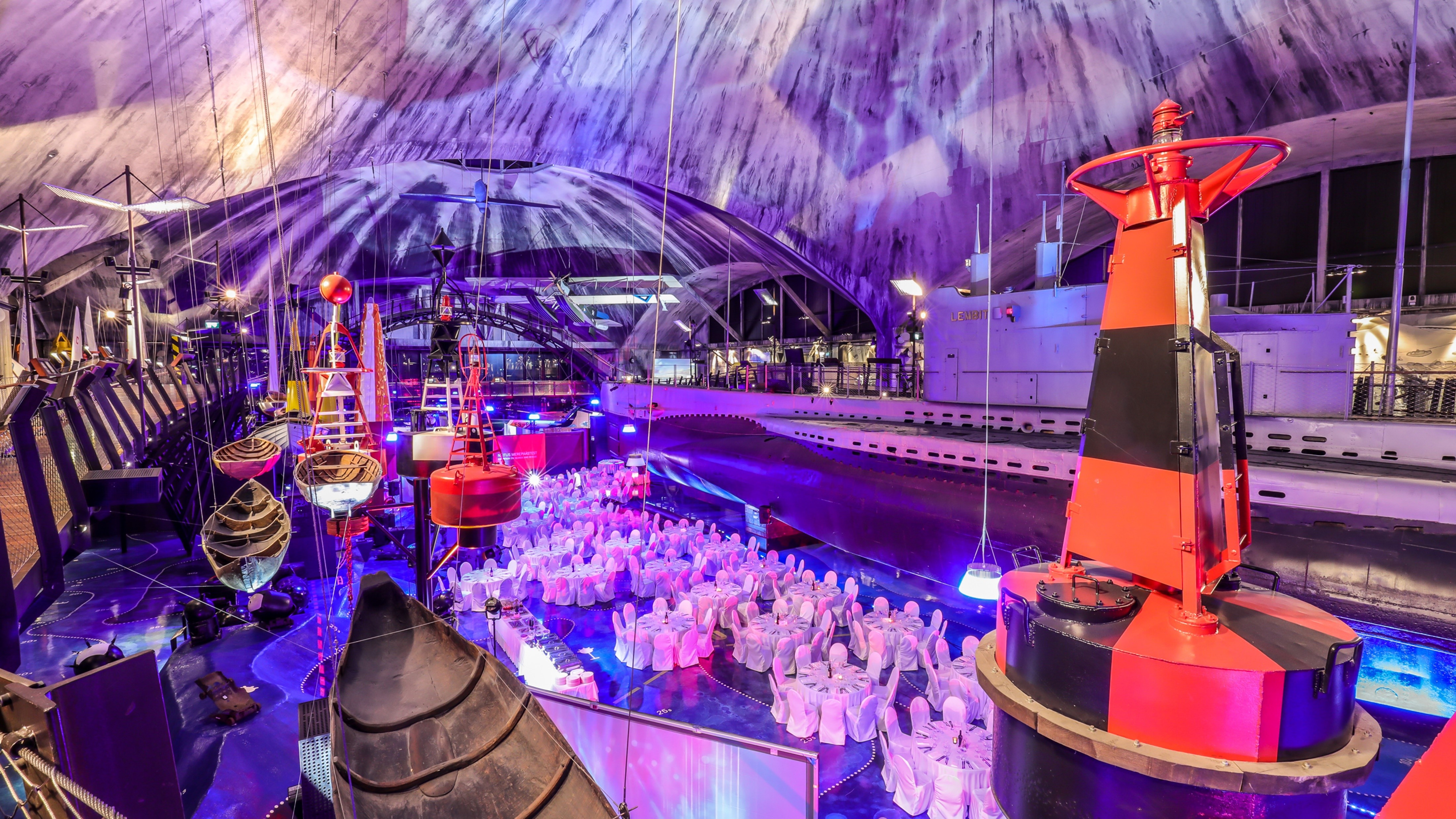 Gala dinner at Estonian Seaplane Harbour