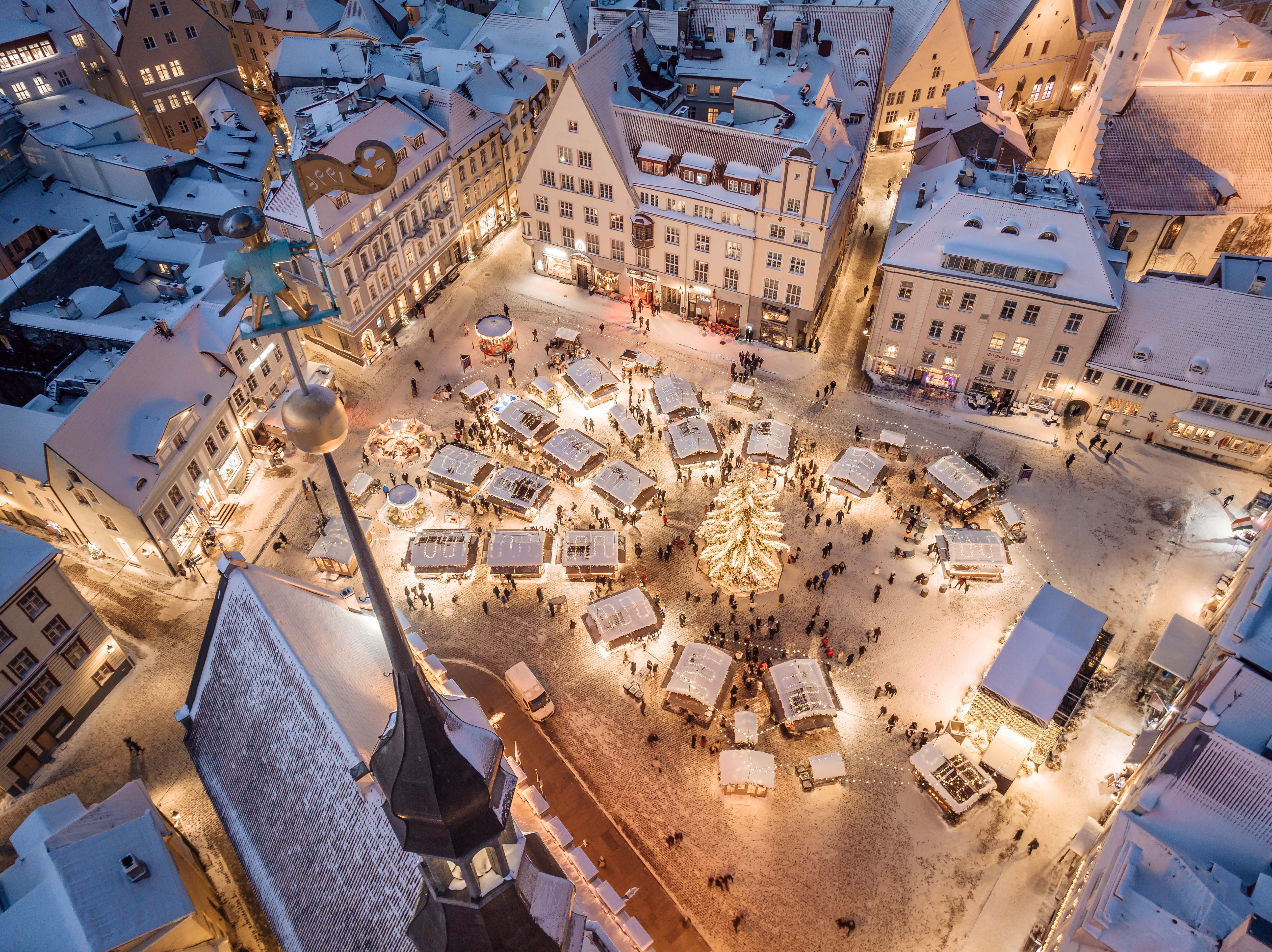 Weihnachtsmarkt in Tallinn