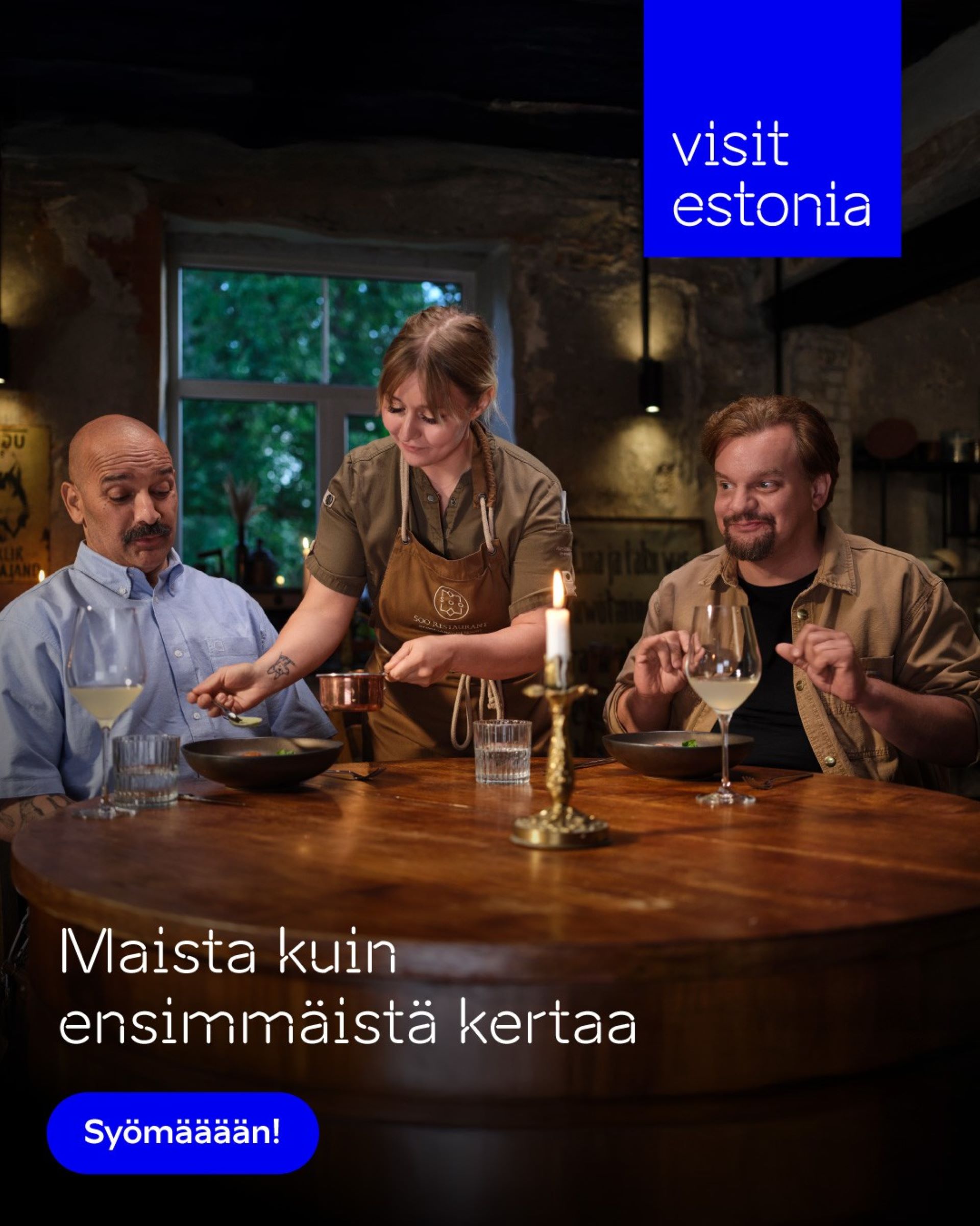 Visit Estonia kampaania Soomes