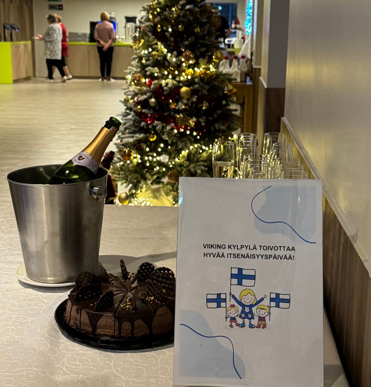 Soome vabariigi aastapäeva tähistamine Viikingi spaahotellis