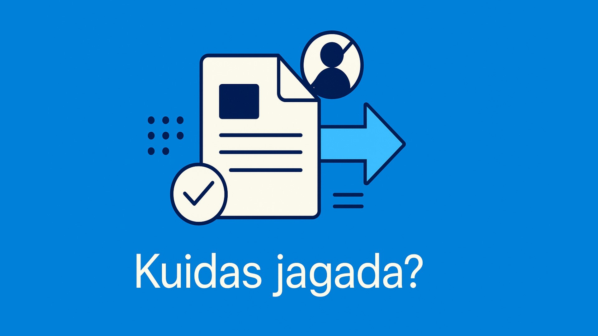 Failide jagamist kujutav pilt