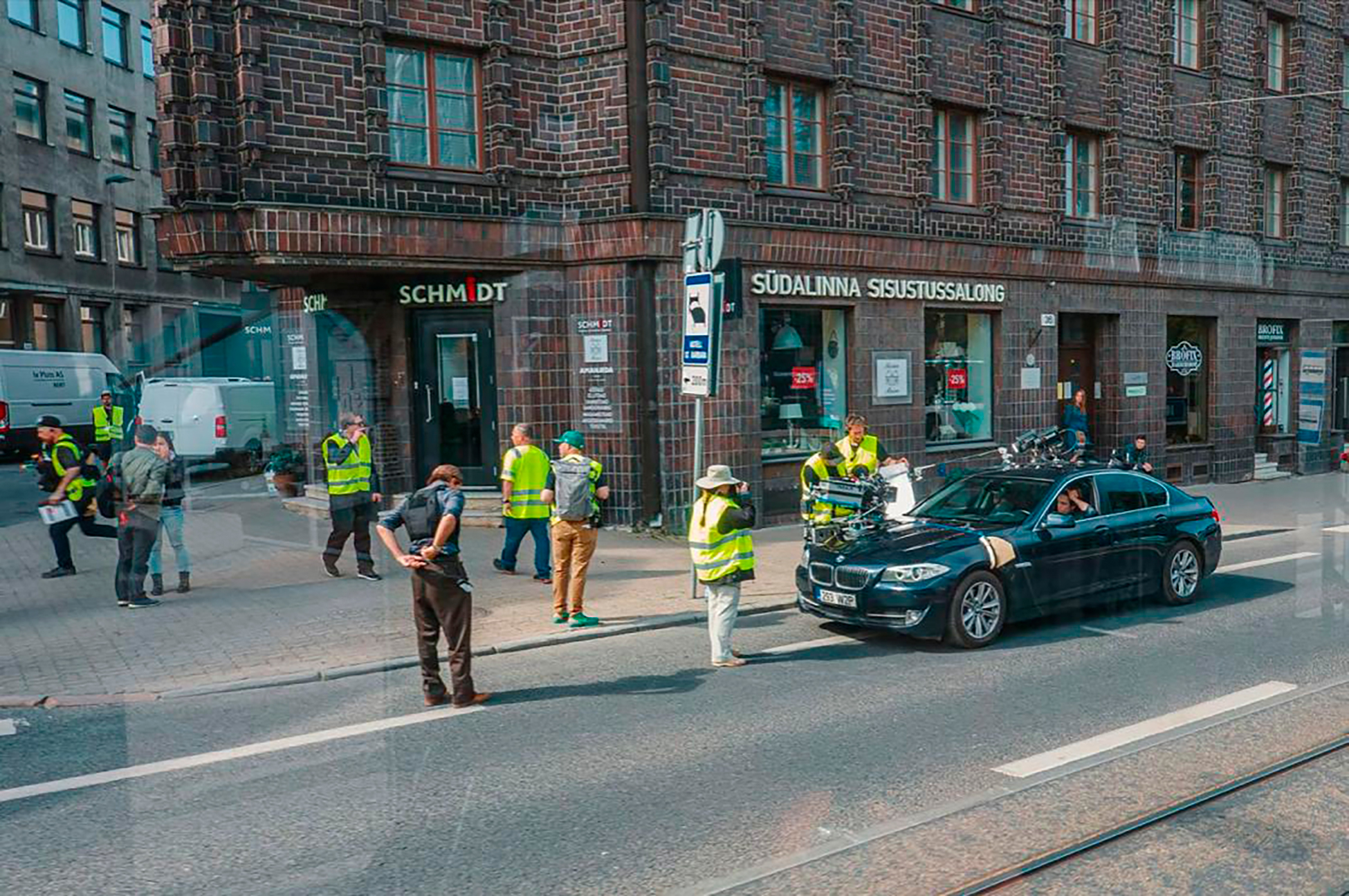 Dreharbeiten zu Christopher Nolans "Tenet" in Tallinn