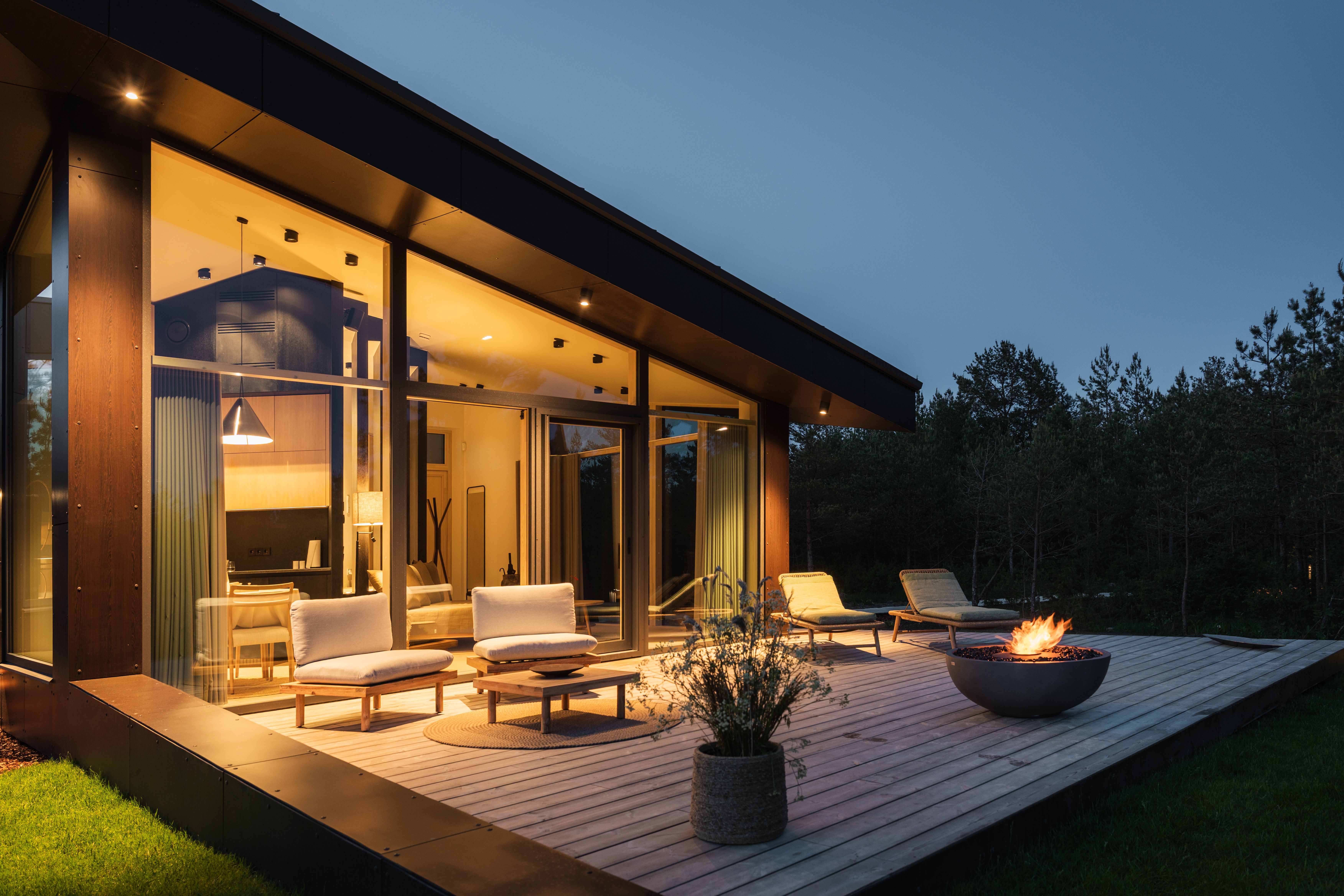 Dharma resorti välisvaade