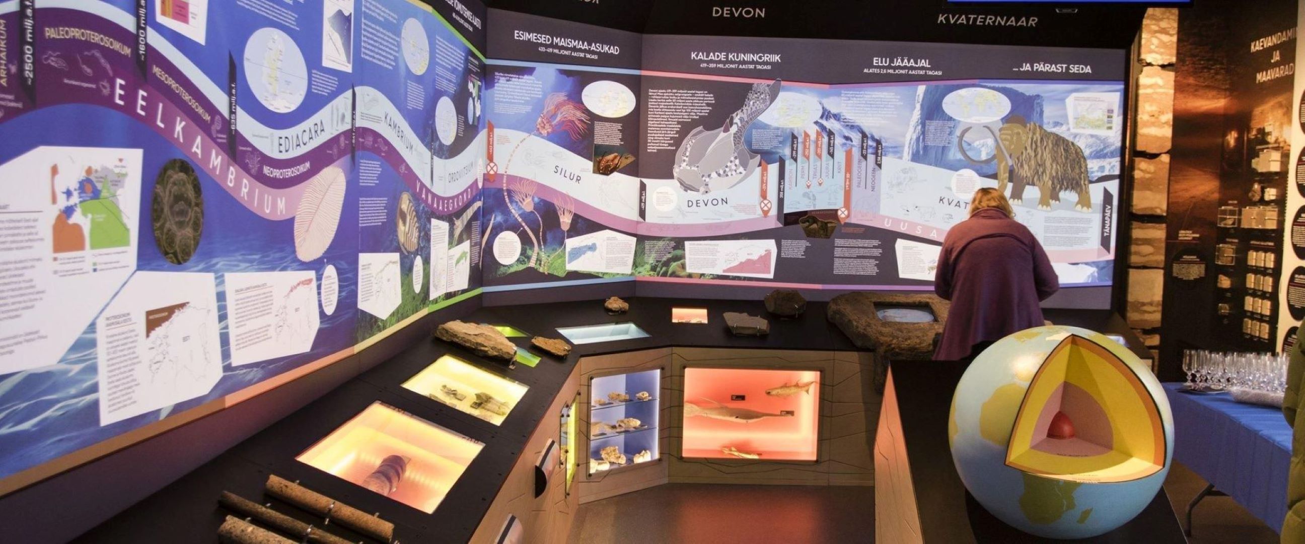 Eesti loodusmuuseumi geoloogiasaal