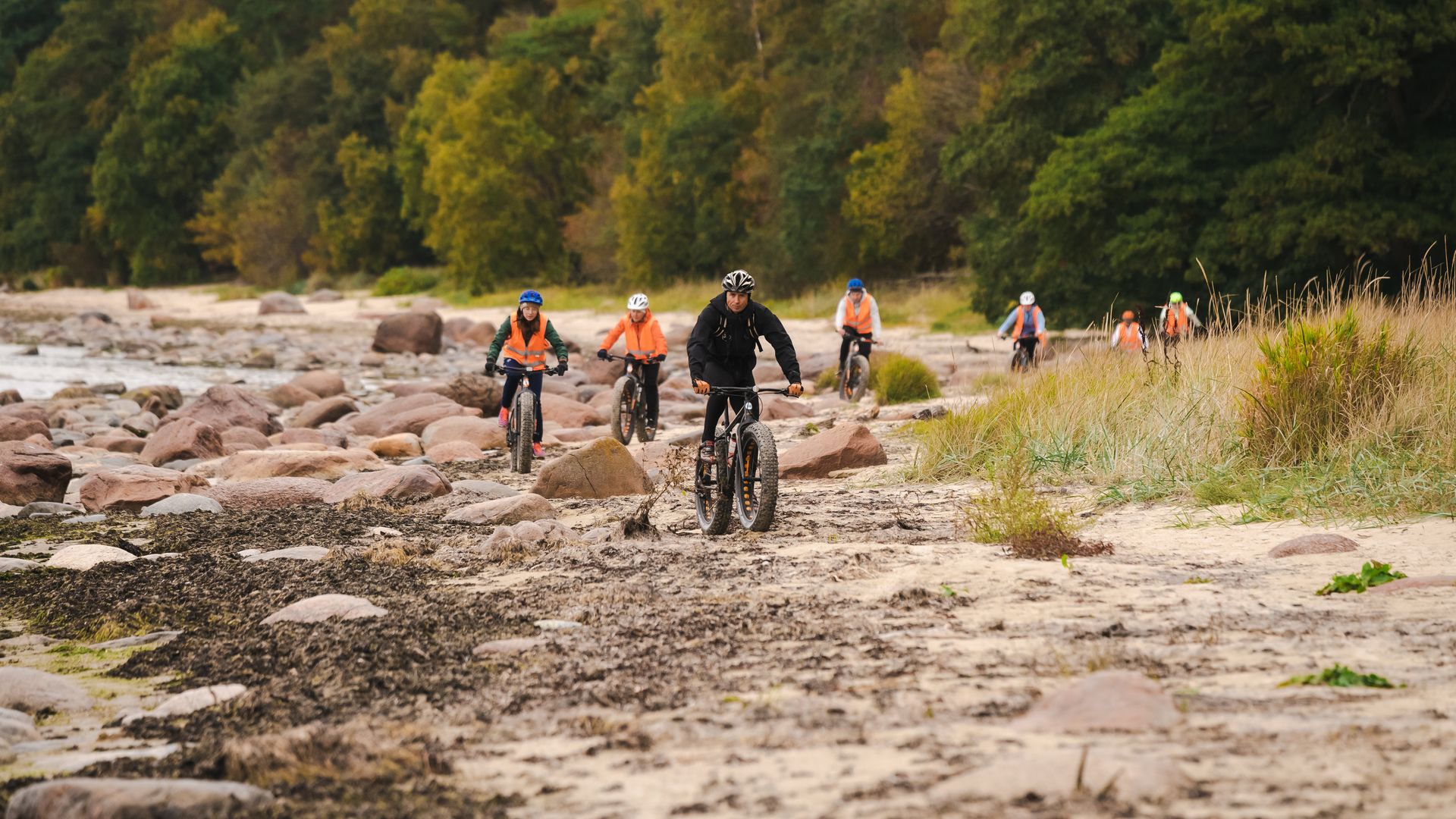 Fat Bike Tour at Estonian coastline