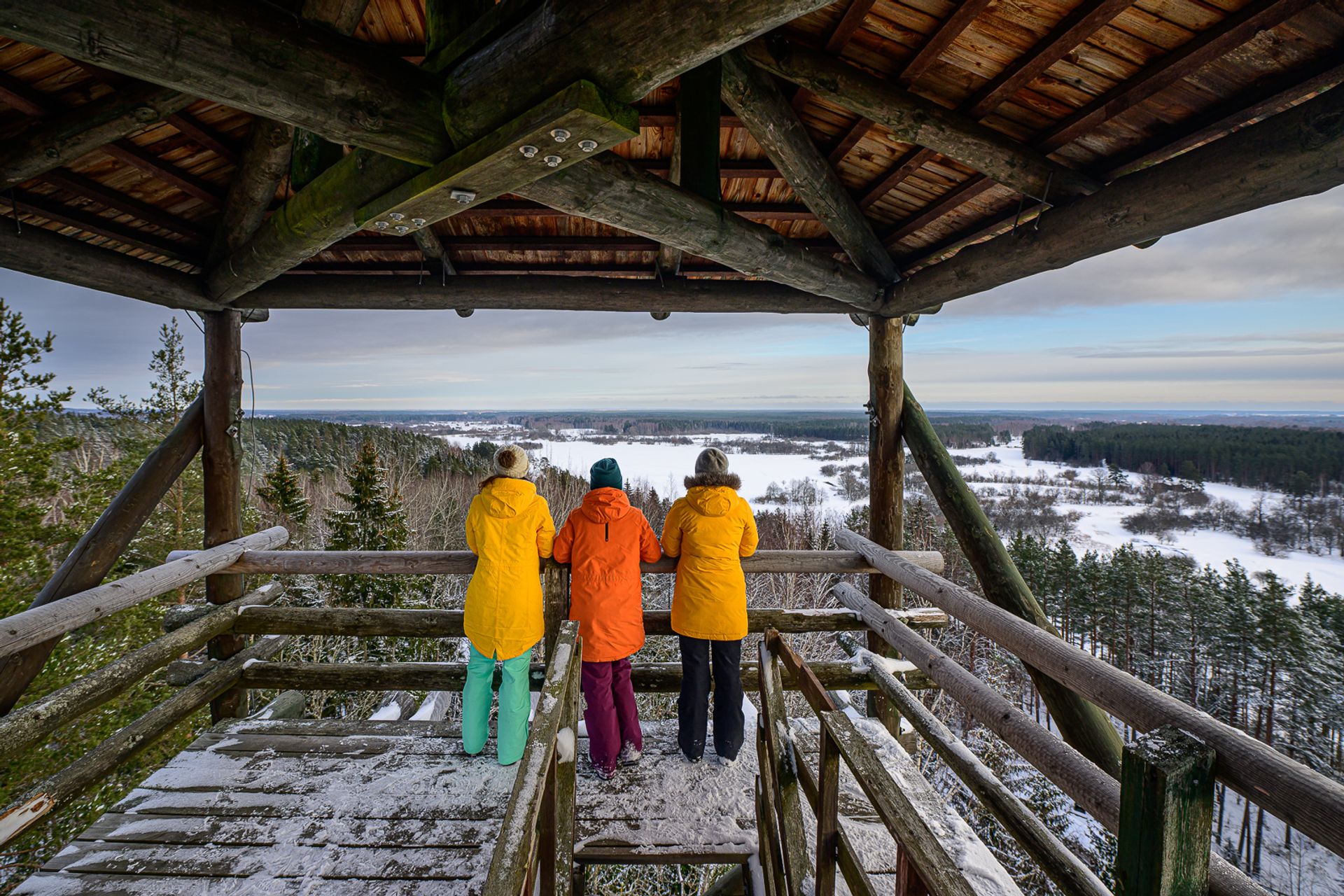 Highest viewing platforms in Estonia