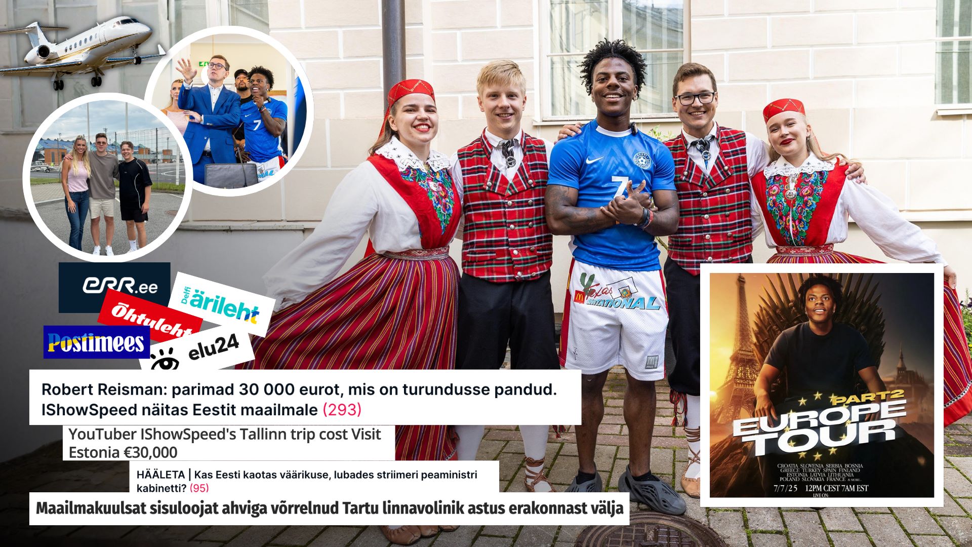 IShowspeedi meediakollaaž