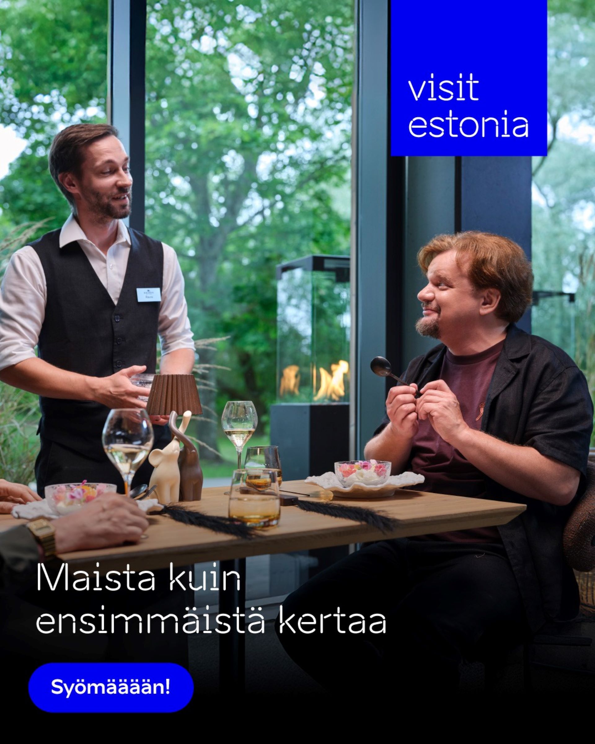 Visit Estonia kampaania Soomes, mille peaosas koomik Ismo