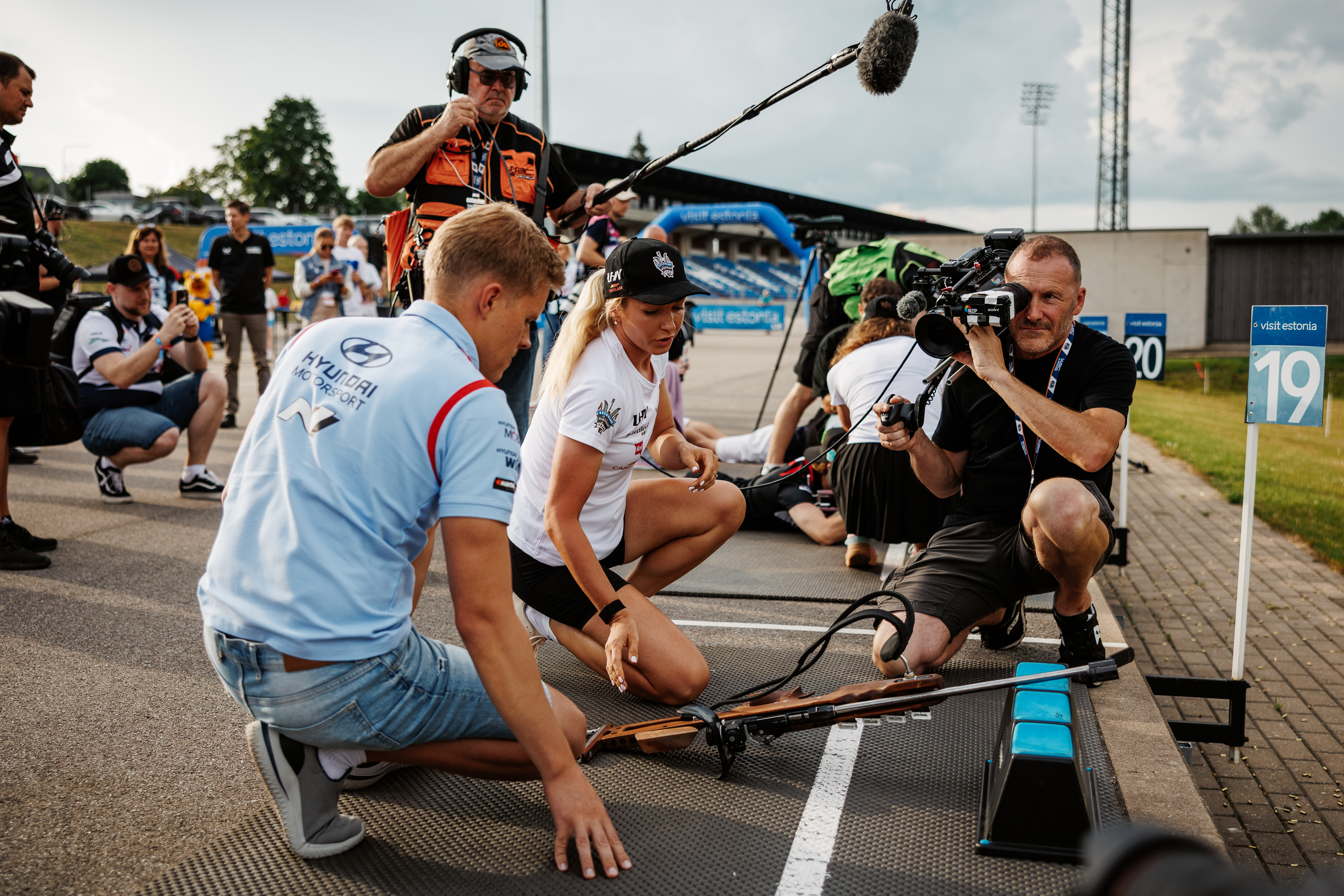 Visit Estonia ja Rally Estonia ühine üritus Tehvandi Spordikeskuses