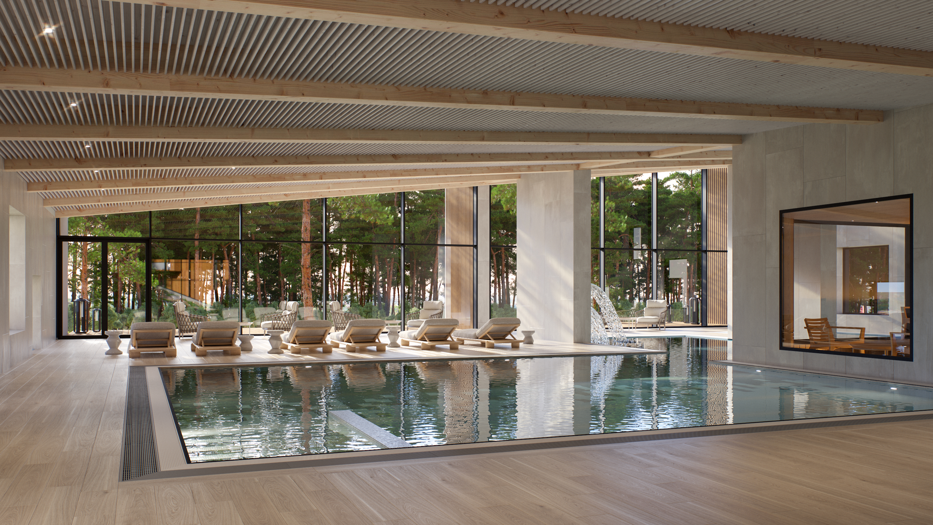 Kesällä 2026 avattava Kurro-kylpylä