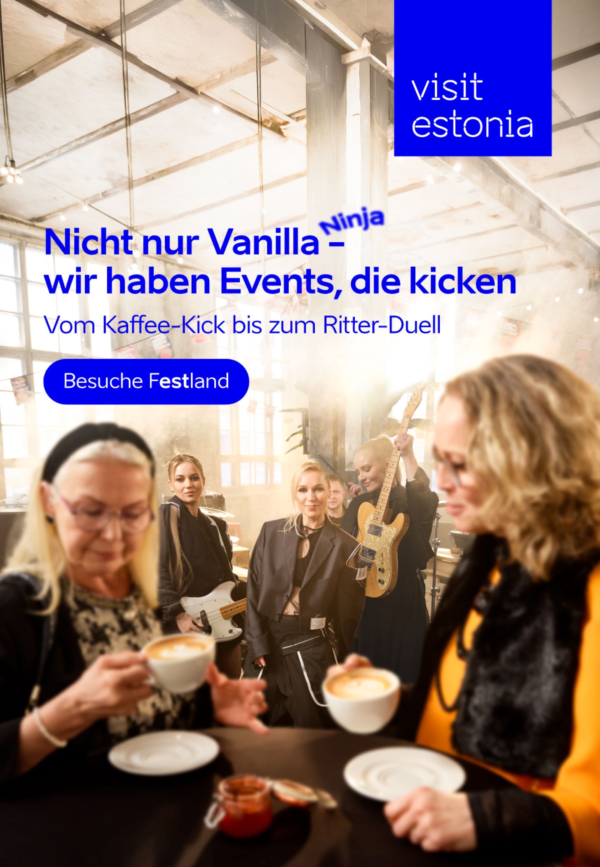 Kampaania Saksamaal, peaosas ansambel Vanilla Ninja