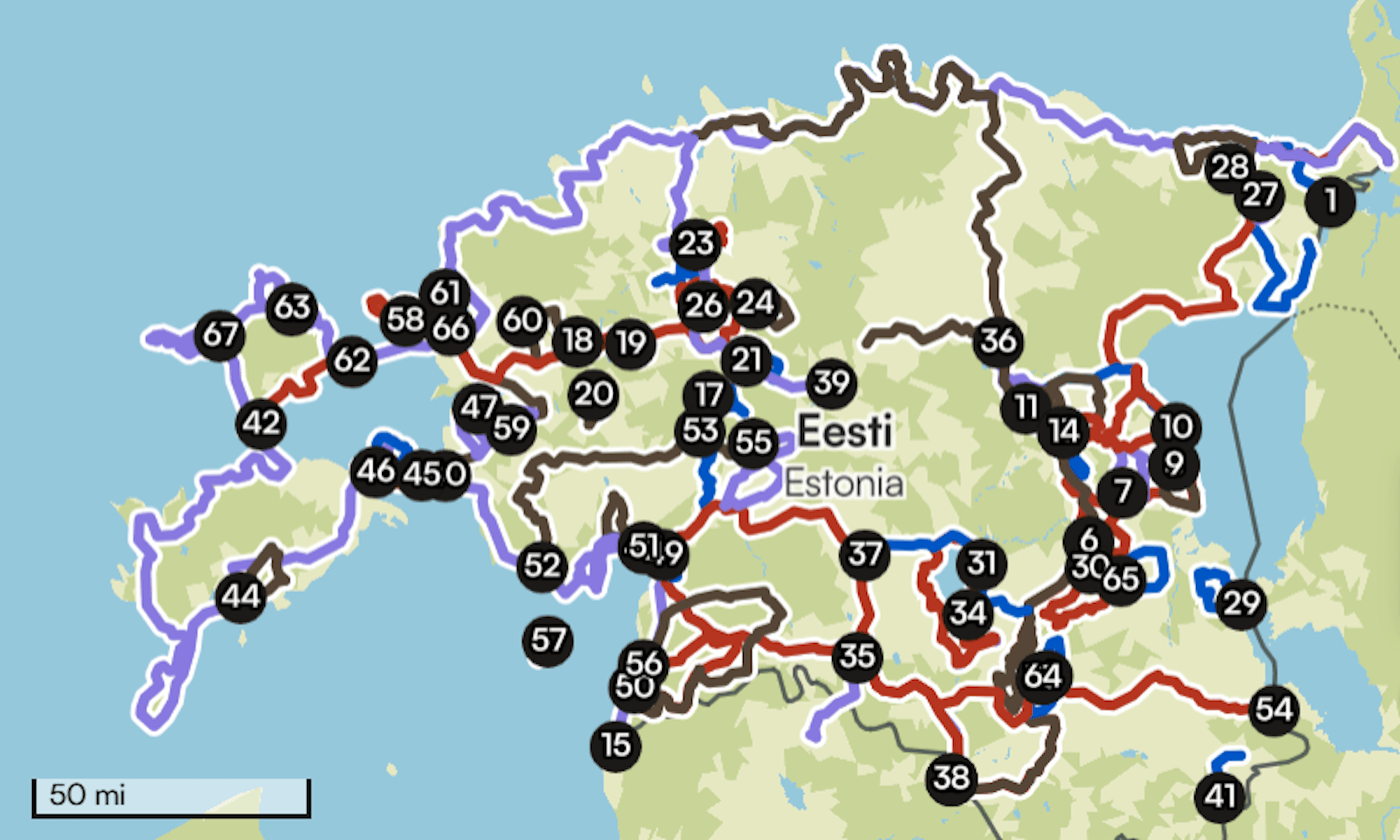 Visit Estonia Komootissa