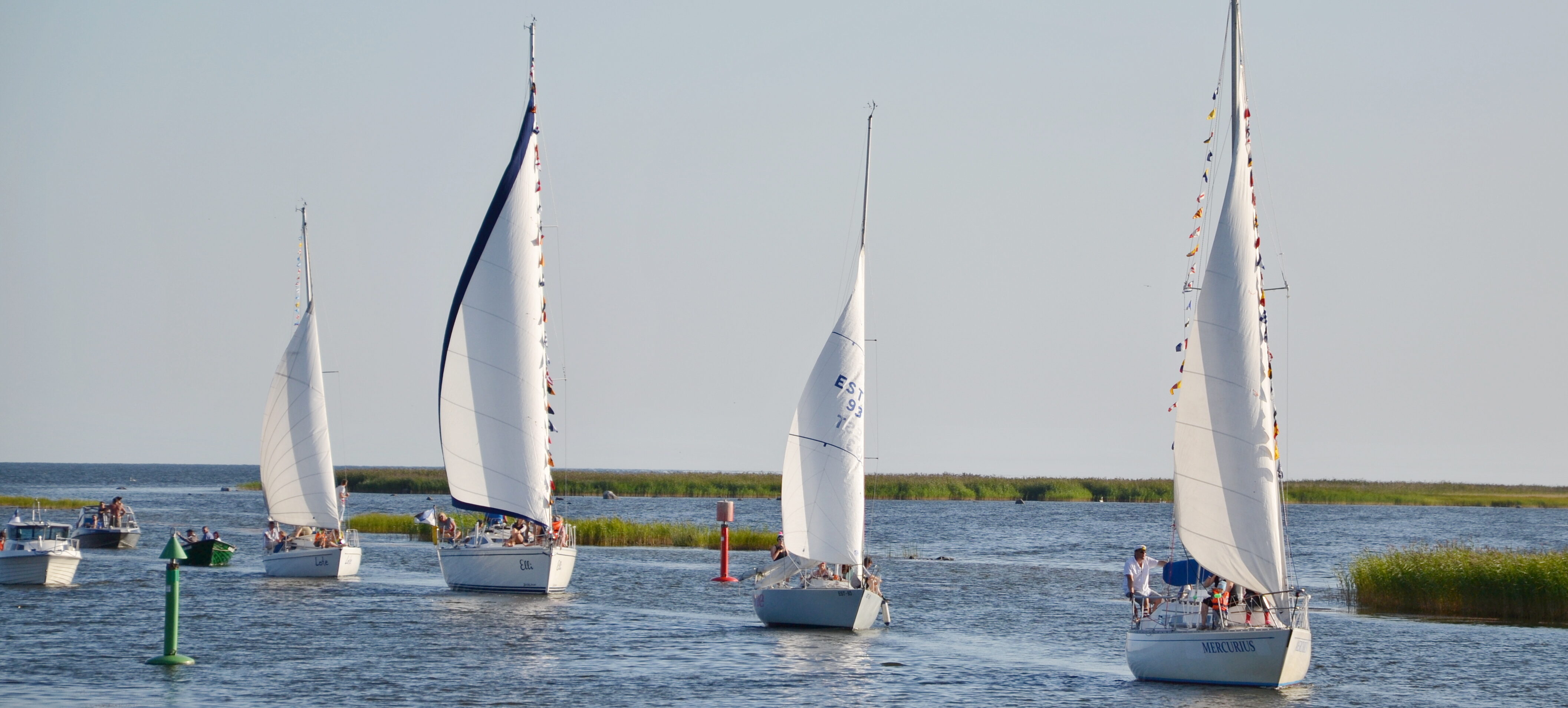 Sailboats in Saaremaa
