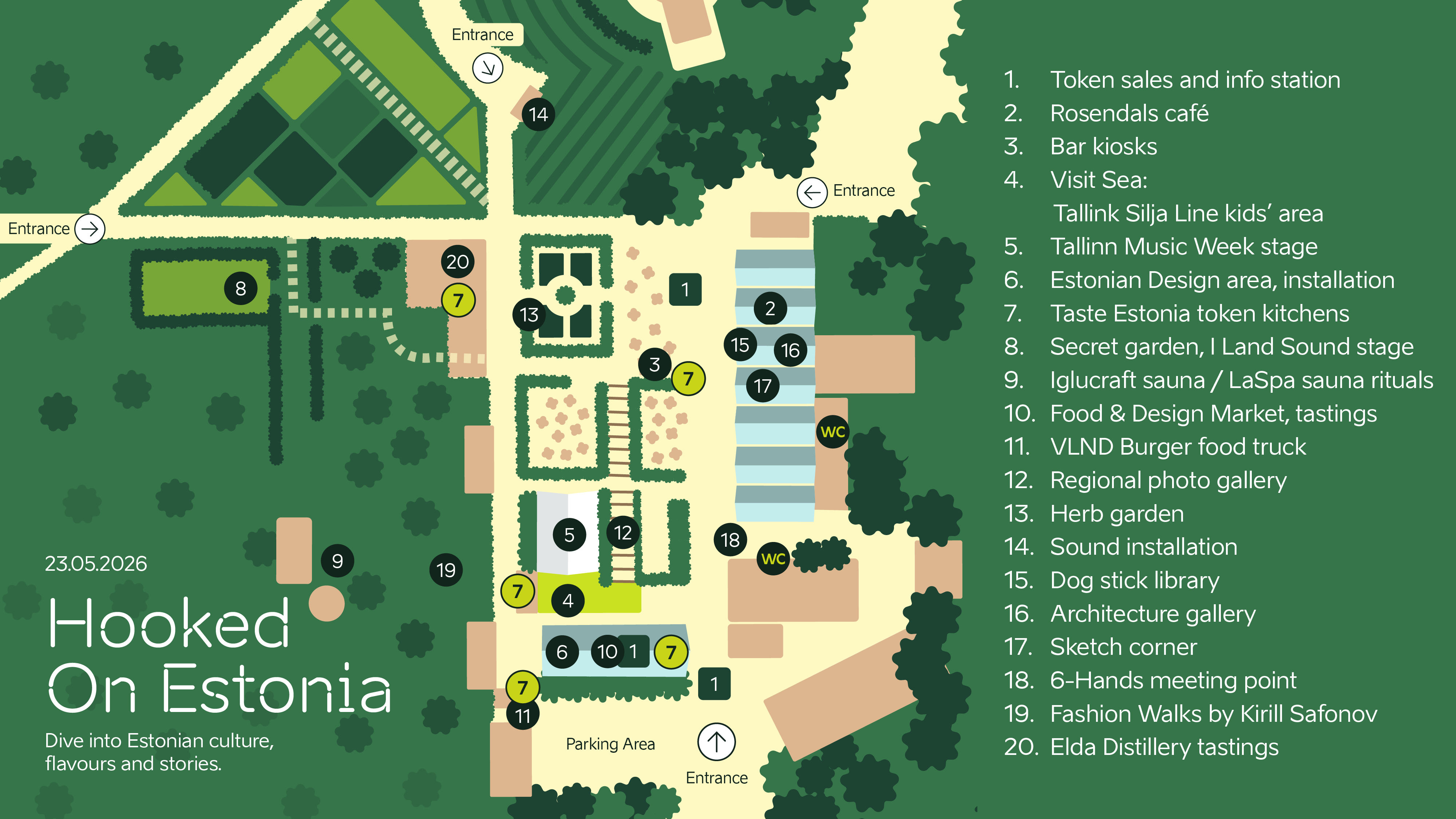 festival area map