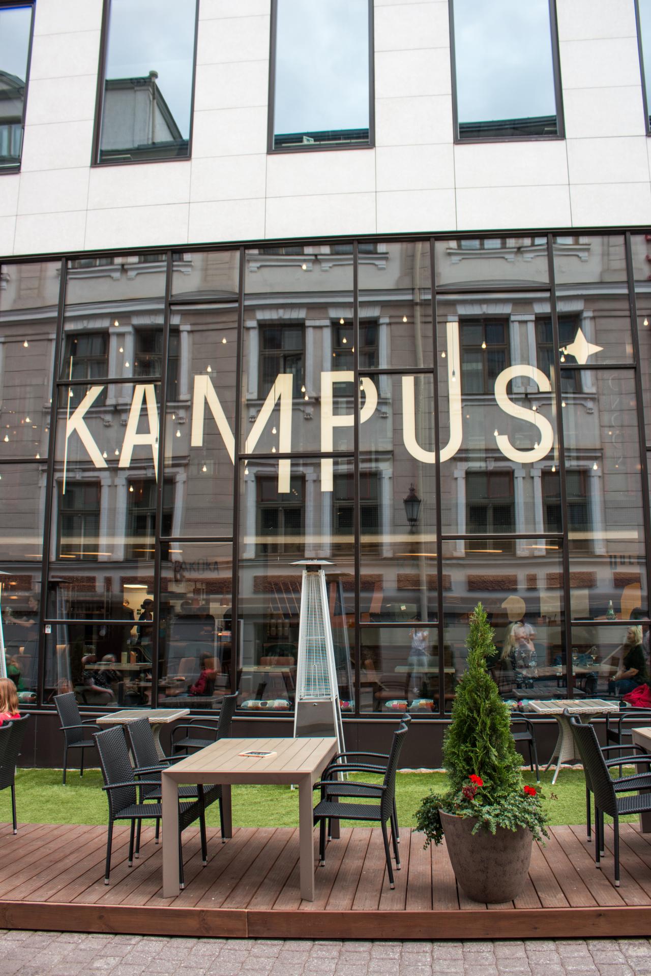 Das Kampus Street Food Restaurant in Tartu