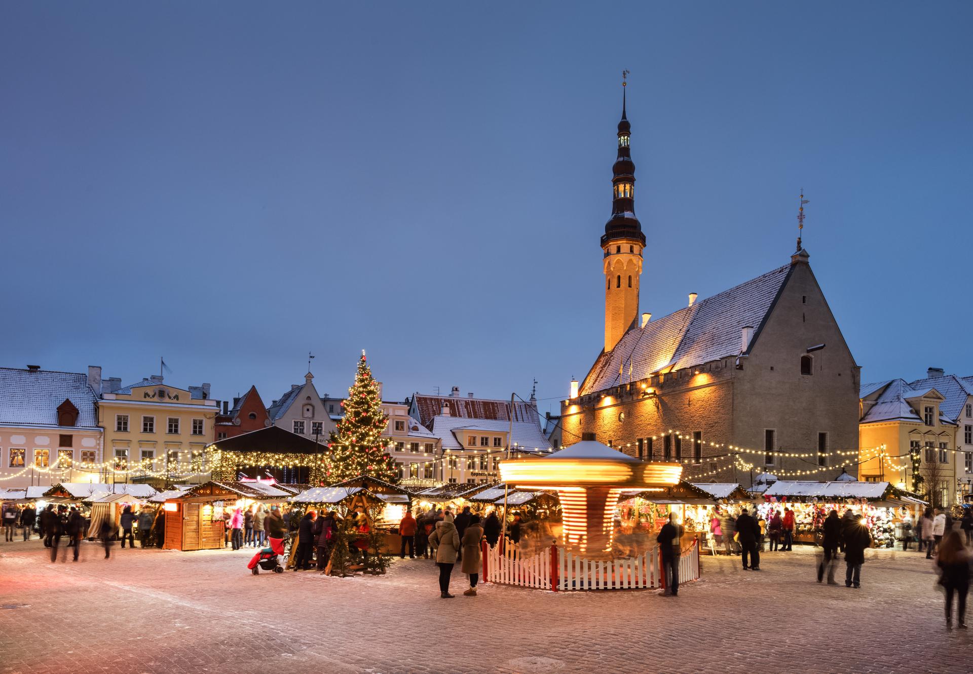 Tallinas Rātslaukuma Ziemassvētku tirgus