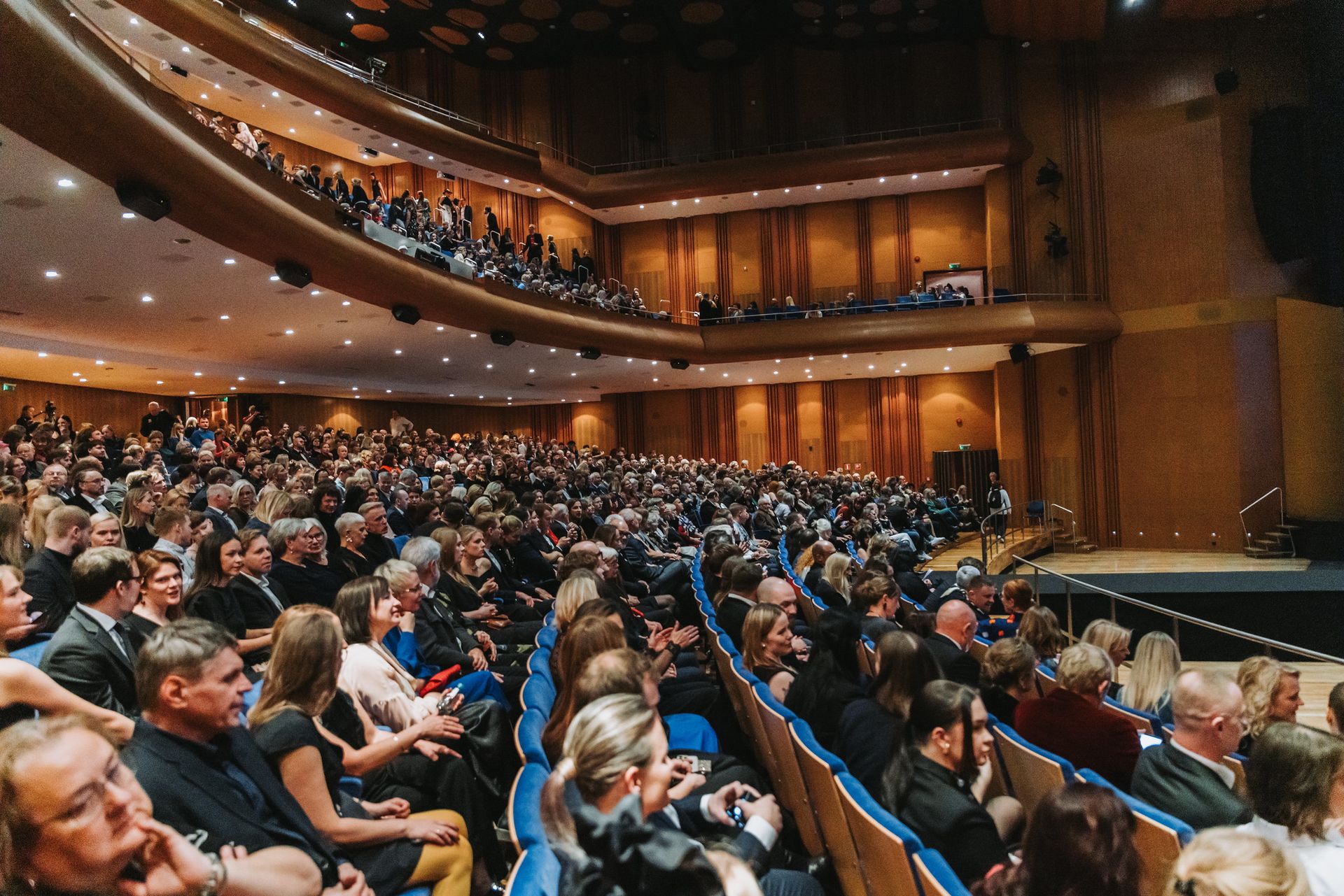 Full movie theater for Tallinn's Black Nights Film Festival PÖFF
