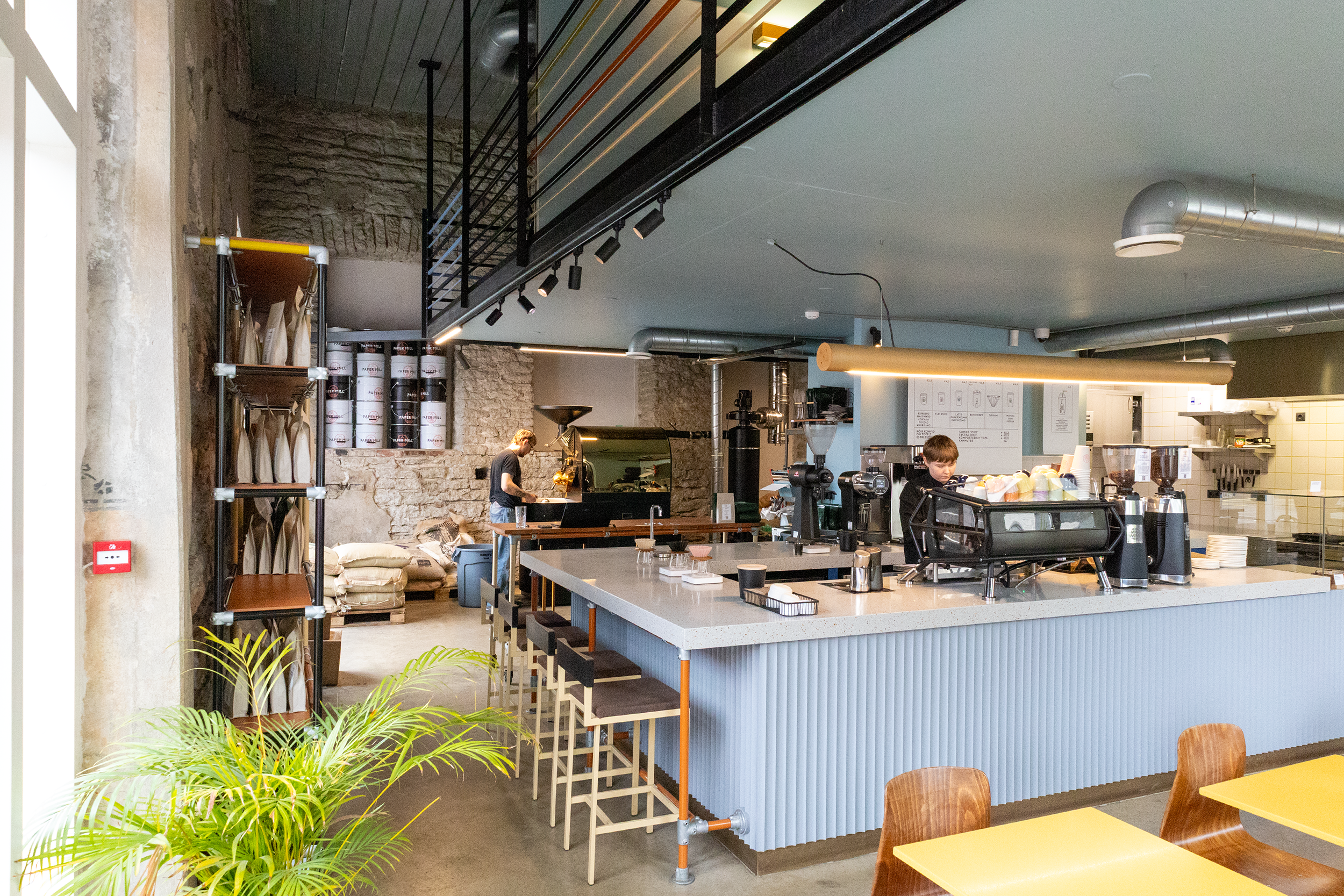 Paper Mill Coffee & Roastery Tallinnassa