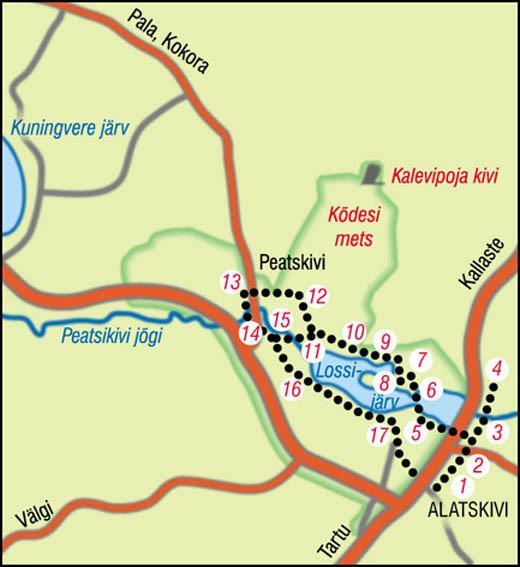 Alatskivi Hiking Trail