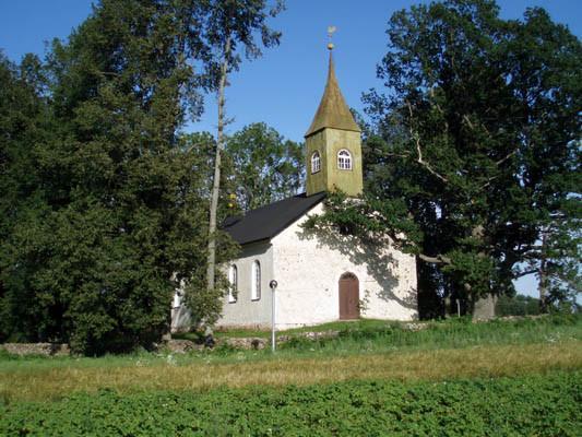 Die EELK Brigittakirche in Vara