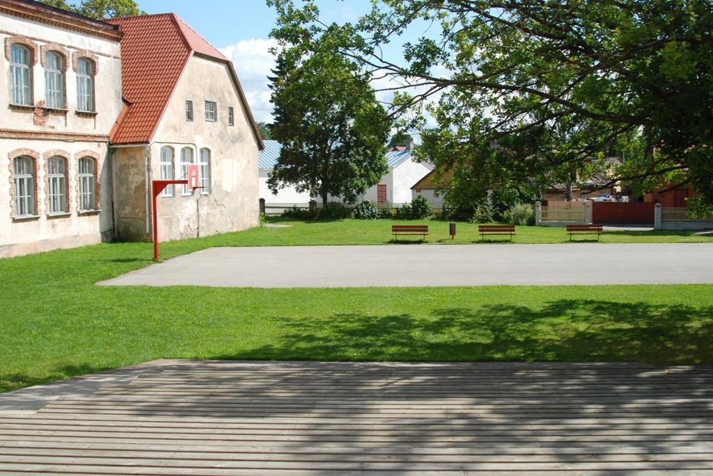 The building of Läänemaa Upper Secondary School