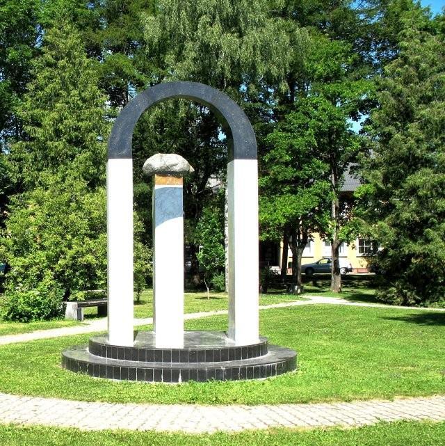 Denkmal und Park von Betti Alver