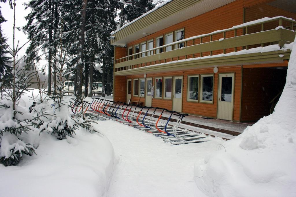 Stuhlschlittenwanderung in Taevaskoja