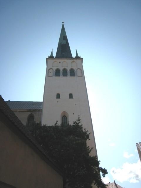 Olevistes baznīcas tornis un skatu platforma