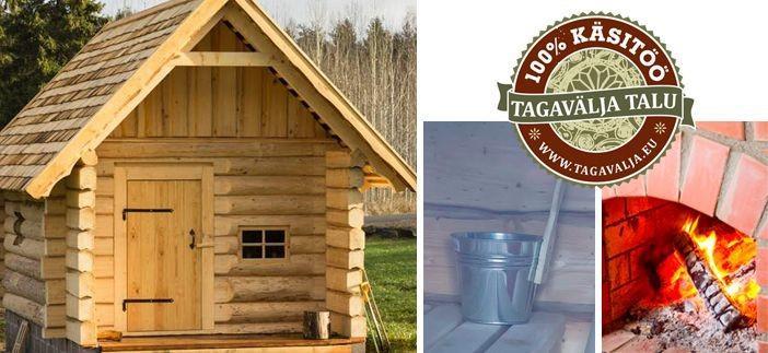 Smoke sauna at Tagavälja Farm