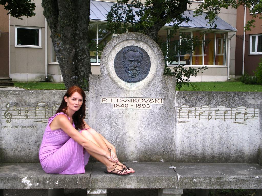 Tchaikovsky's Bench in Haapsalu