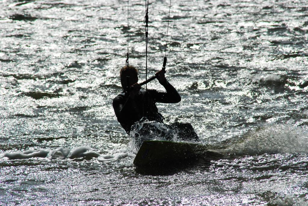 Swimming at Vasikaholm Beach