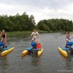 Verleih und Miete von Wasserfahrrädern