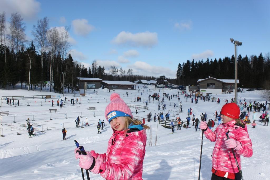 Haanja Suusakeskuses on head suusarajad