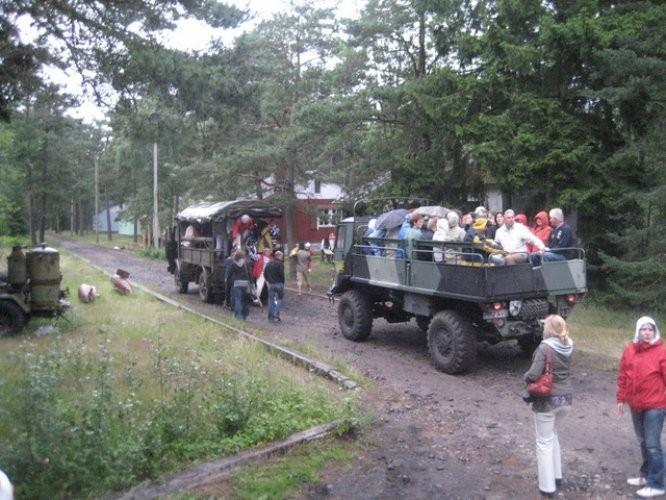 Meeressafari auf die Insel Naissaar und eine Lastwagenfahrt auf der Insel