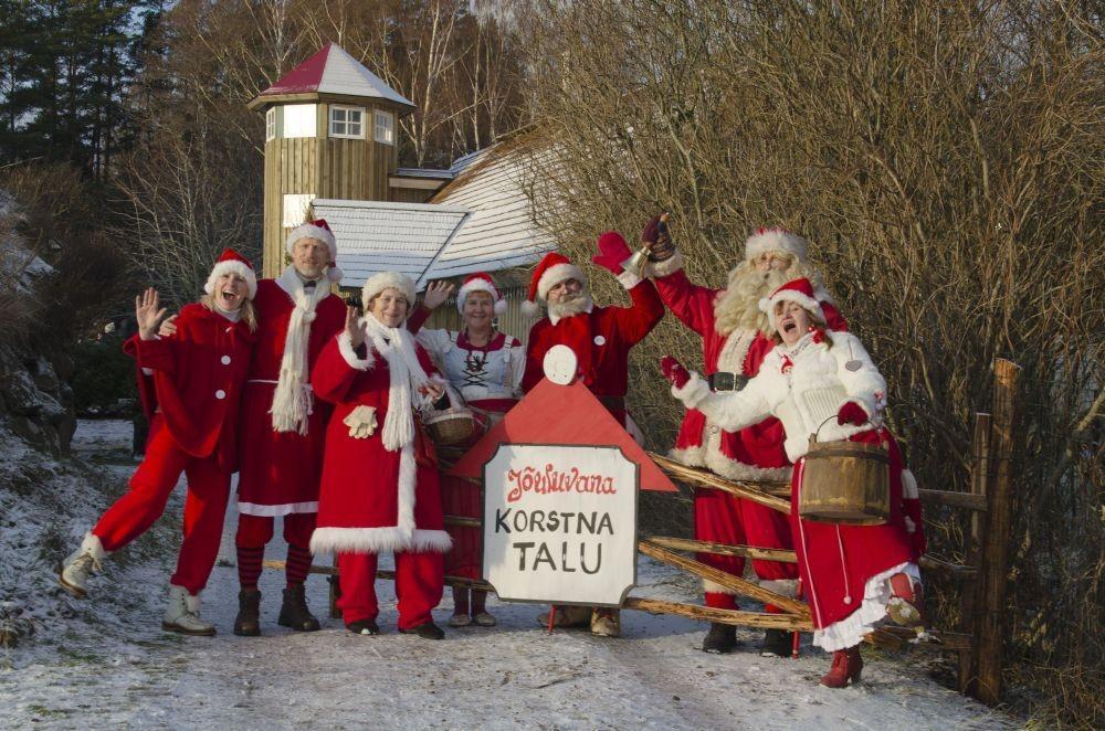 Der Hof Korstna des Weihnachtsmannes