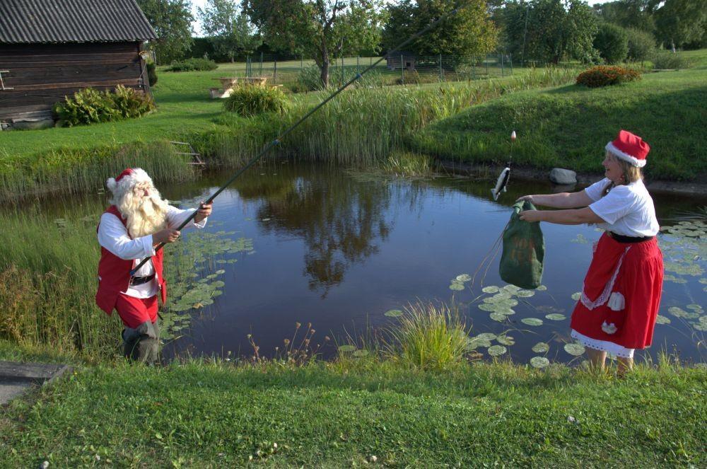 Der Hof Korstna des Weihnachtsmannes