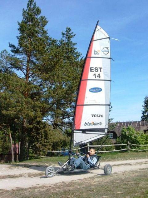 Blokarting (Land-Sailing) at Uuskalda Sports and Holiday Village