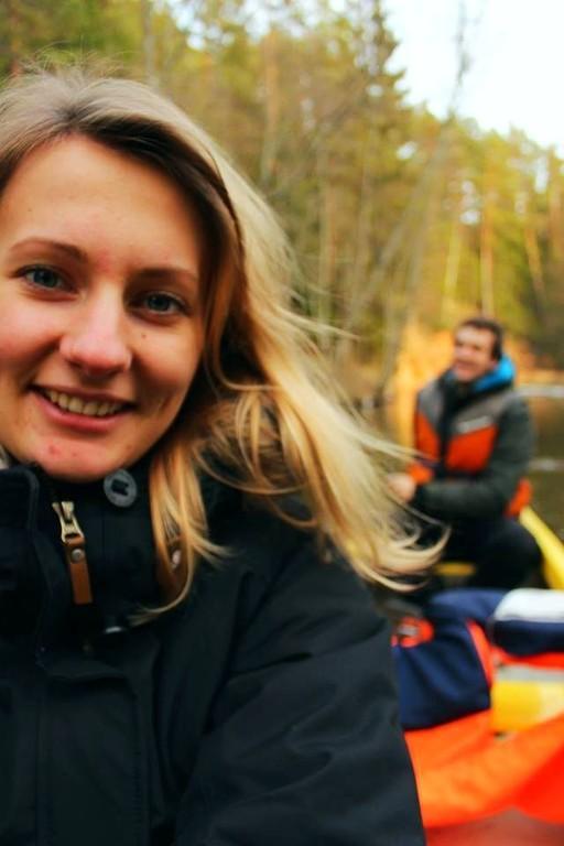 Canoeing in Taevaskoja