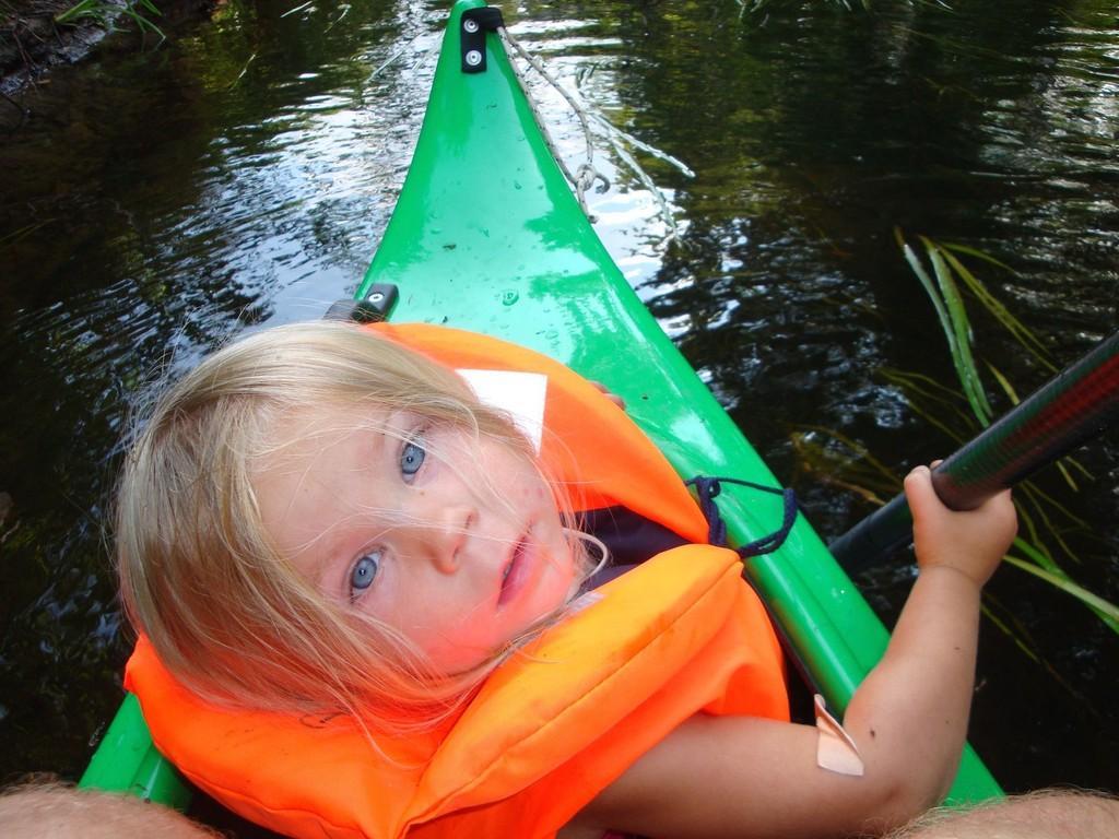 Canoeing on the River Jägala