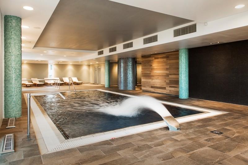 Pools and saunas at Georg Ots Spa Hotel