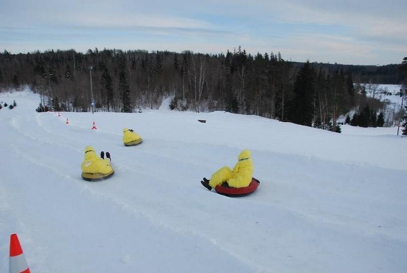 Ansomäe snowtubing