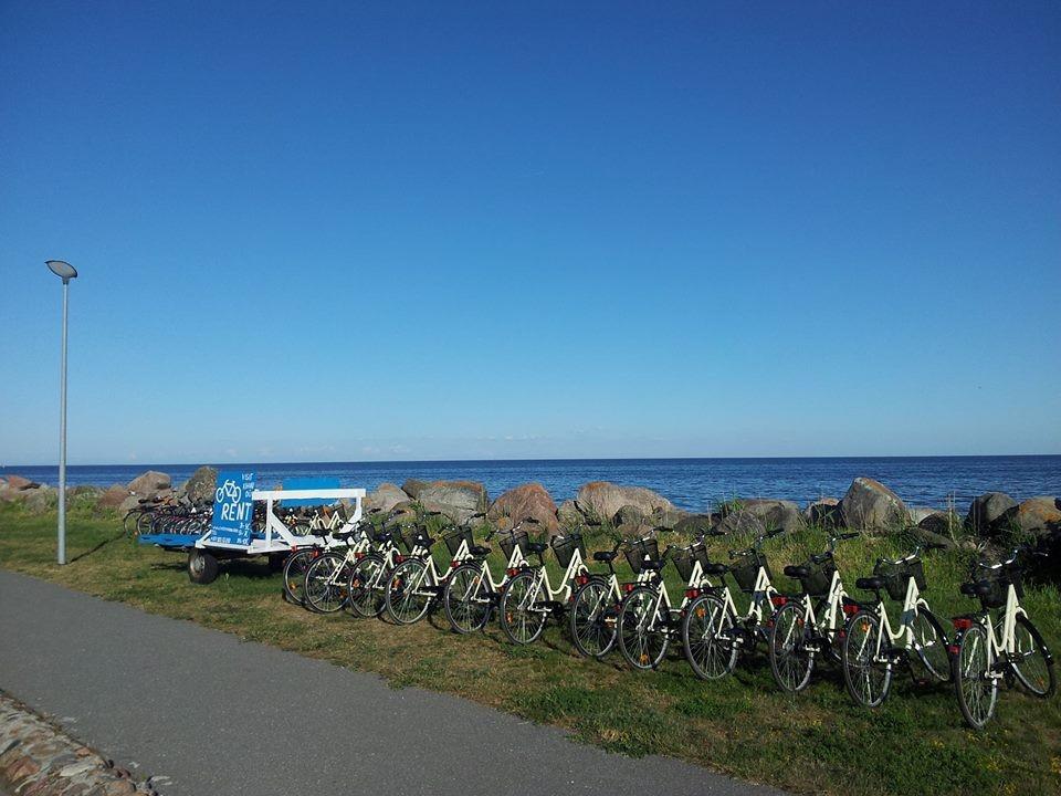 Kihnun satamassa sijaitseva saaren suurin pyörävuokraamo