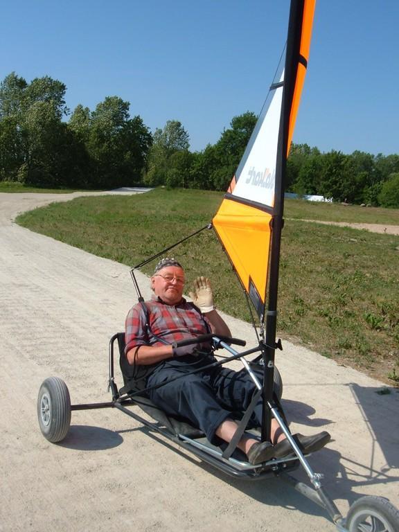 Blokarting (Land-Sailing) at Uuskalda Sports and Holiday Village