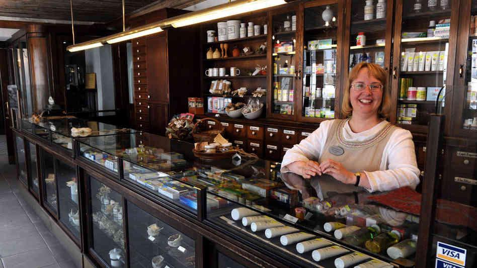 Tallinn Food Tour - a stop at Old Town Hall Pharmacy